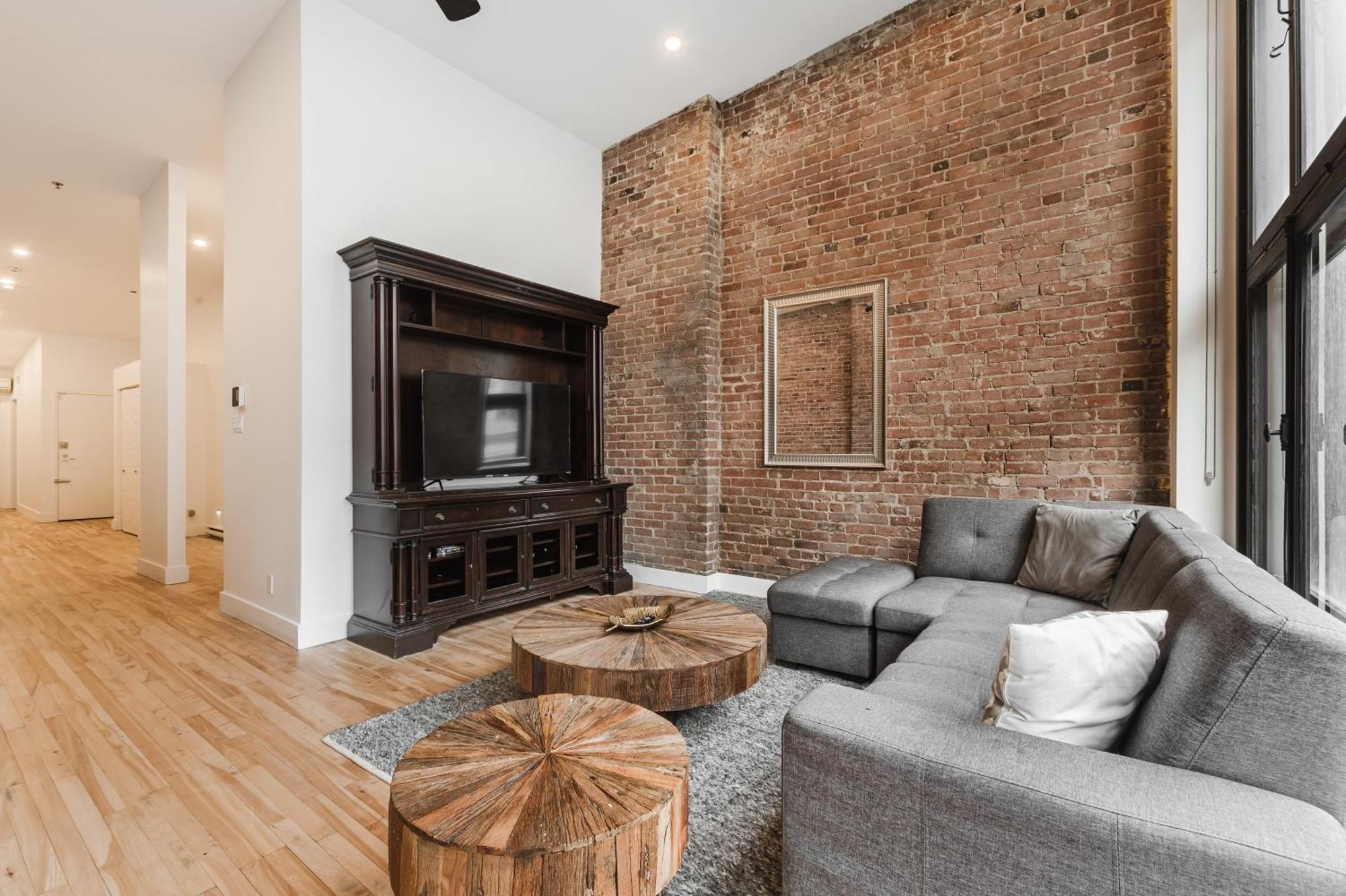 Elegant 3 Bedroom Apartment In Old Port - 302 Montréal Exterior foto